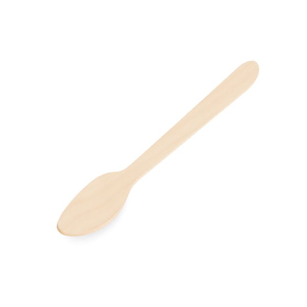 100 Stk. Holzlöffel Holz Löffel Einweglöffel Kaffeelöffel 110 mm